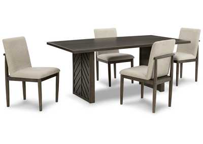 Arkenton Dining Table and 4 Chairs