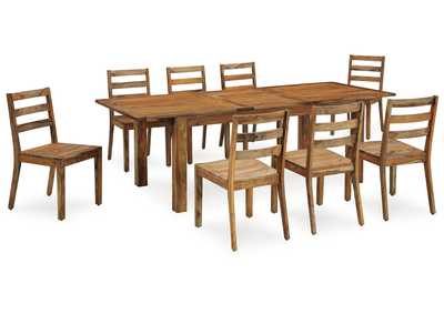 Dressonni Dining Table and 8 Chairs