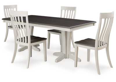 Image for Darborn Dining Table and 4 Chairs