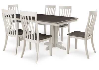 Darborn Dining Table and 6 Chairs