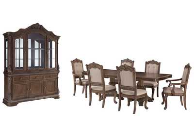 Image for Charmond Dining Table and 6 Chairs with Storage