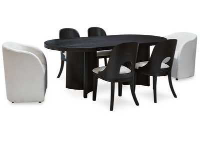 Image for Rowanbeck Dining Table and 6 Chairs