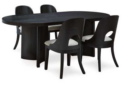 Rowanbeck Dining Table and 4 Chairs