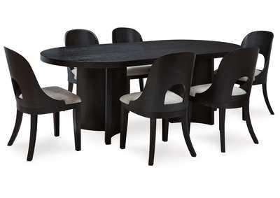 Rowanbeck Dining Table and 6 Chairs