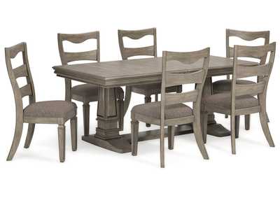 Lexorne Dining Table and 6 Chairs