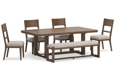 Image for Cabalynn Dining Table and 4 Chairs and Bench