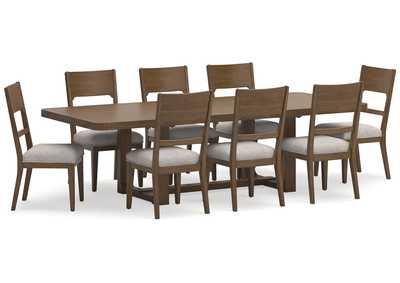 Cabalynn Dining Table and 8 Chairs