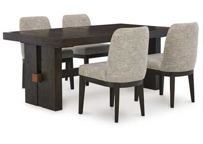 Burkhaus Dining Table and 4 Chairs