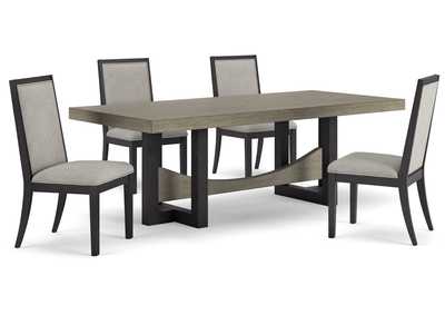 Foyland Dining Table and 4 Chairs