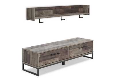 Image for Neilsville Bench with Coat Rack