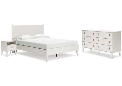 Image for Aprilyn Queen Panel Platform Bed with Dresser and Nightstand
