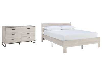 Image for Socalle Queen Platform Bed with Dresser