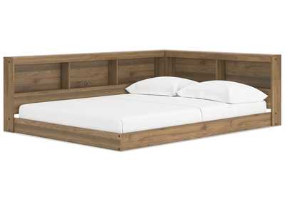 Image for Deanlow Full Bookcase Storage Bed