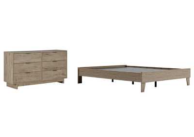 Image for Oliah Queen Platform Bed with Dresser