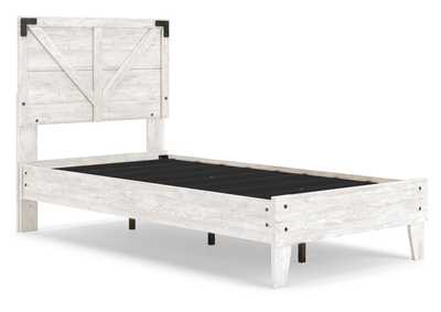 Image for Shawburn Twin Crossbuck Panel Platform Bed