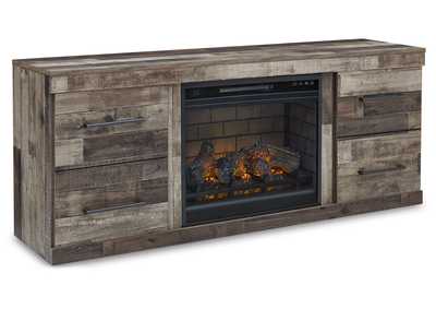 Image for Derekson TV Stand with Electric Fireplace