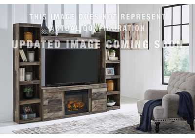 Image for Derekson 4-Piece Entertainment Center with Electric Fireplace