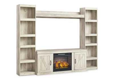 Image for Bellaby 4-Piece Entertainment Center with Electric Fireplace