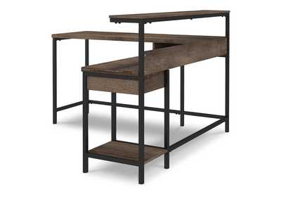 Arlenbry Home Office L-Desk with Storage,Signature Design By Ashley