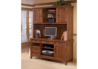 Image for Cross Island Large Credenza & Hutch Set