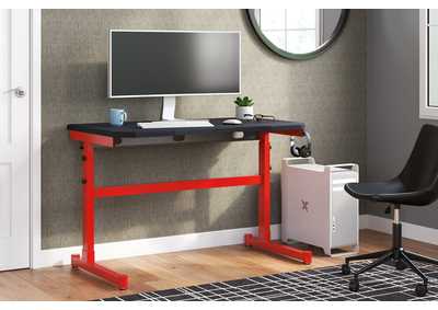 Lynxtyn Adjustable Height Home Office Desk,Signature Design By Ashley