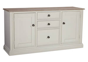 Image for Sarvanny Two-tone Large Credenza