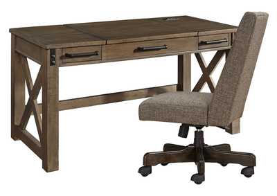 Image for Aldwin Home Office Desk with Chair