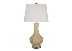 Image for Suellen Beige Ceramic Table Lamp