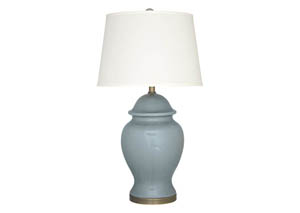 Image for Darena Blue Ceramic Table Lamp