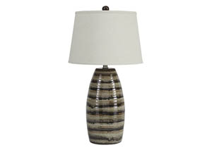 Image for Darlon Brown Ceramic Table Lamp