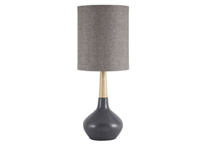 Image for Stacia Gray Ceramic Table Lamp