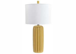 Image for Adorlee Yellow Ceramic Table Lamp  (Set of 2)