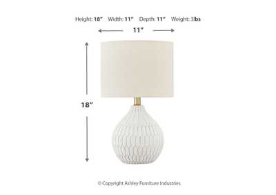 Wardmont Table Lamp,Signature Design By Ashley