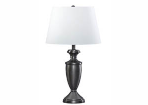 Image for Ander Black/Nickel Finish Metal Table Lamp