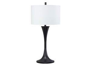 Image for Joakim Black Metal Table Lamp