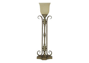 Image for Airell Antique Gold Finish Metal Table Lamp