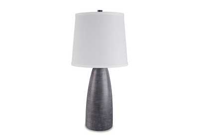 Image for Shavontae Gray Poly Table Lamp (Set of 2)