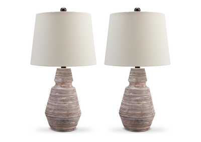 Image for Jairburns Table Lamp (Set of 2)