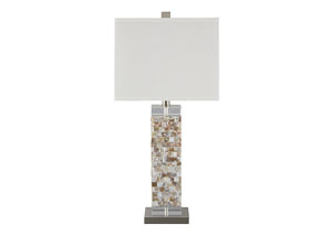 Image for Tahira Cream Shell Table Lamp