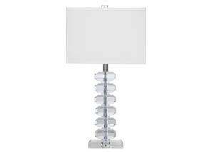 Image for Janis Clear Crystal Table Lamp