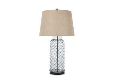 Image for Transparent Glass Table Lamp