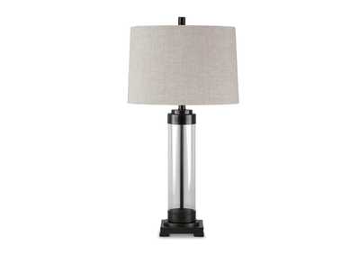 Image for Talar Clear/Bronze Finish Glass Table Lamp