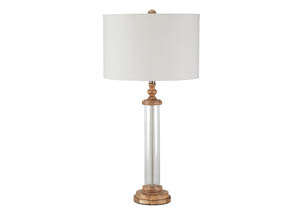 Image for Tabby Clear/Natural Glass Table Lamp