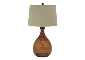 Image for Arayna Brown Glass Table Lamp
