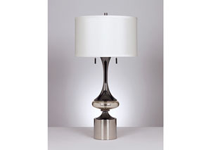 Image for Chrome Marsha Metal Table Lamp (Set of 2)