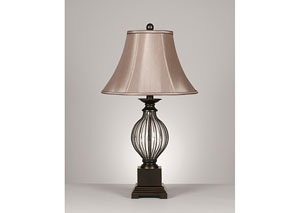 Image for Bronze Ondreya Metal Table Lamp (Set of 2)