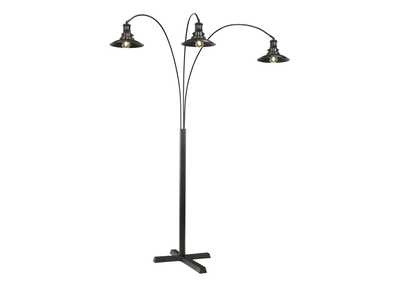 Image for Black Metal Arc Lamp