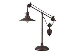 Image for Kylen Bronze Finish Metal Desk Lamp