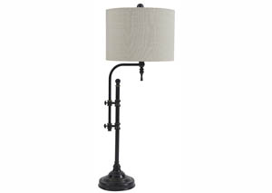 Image for Anemoon Black Metal Table Lamp