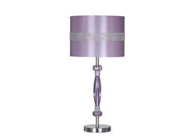 Image for Purple Nyssa Metal Table Lamp